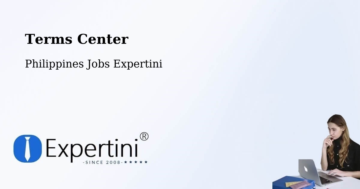 Terms of Service – Candelaria - Philippines Jobs Expertini